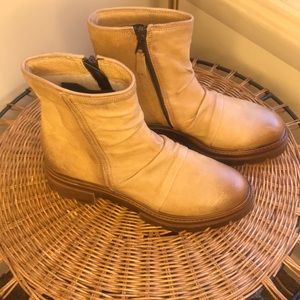 Miz Mooz Two Tone Boots